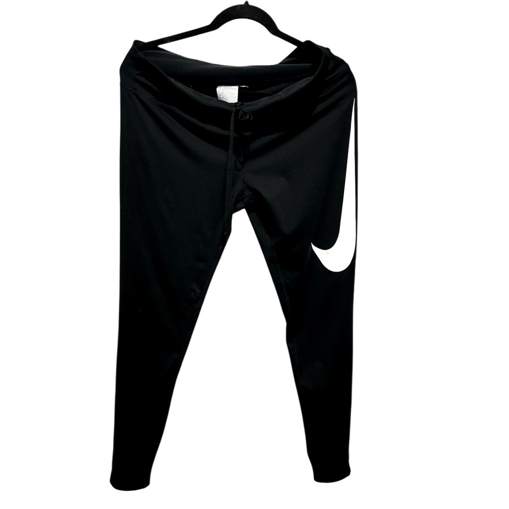 Nike Black and White excercise pants with Tapered Fit